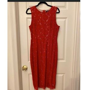 Red Lace Lulu’s Dress